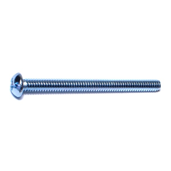 Midwest Fastener 1/4"-20 x 3 in Combination Phillips/Slotted Round Machine Screw, Zinc Plated Steel, 100 PK 07689 - main